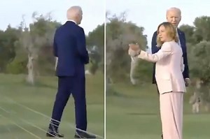 Biden wanders away at G7 summit before being pulled back by Italian PM