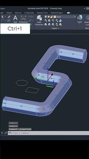 SWEEP Command #sweepcommand #autocadcommands #sabeercad #autocadtips #autocad3d #autocadtutorial