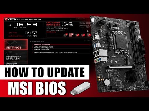 How to Update MSI Motherboard BIOS | Step-by-Step Guide to Update MSI BIOS | MSI | M-Flash