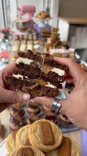 52 reactions · 9 comments | Caramel freddo whoopie cookies are in both shops today 襤襤 you have to try them | Big Bakes Bakery | Facebook