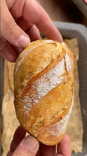 No-Knead Bread #shorts