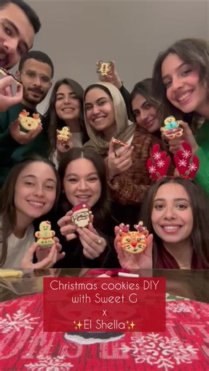 @sweet_g_egy spread the Christmas cheer at El Shella with customizable cookies made to match your artistic taste! 🎄🍪 Follow @sweet_g_egy and order your personalized holiday cookies pack ✌🏻 #fyppppppppppppppppppppppp #fypシ゚viral #viralvideo #الشعب_الصيني_ماله_حل😂😂 #review