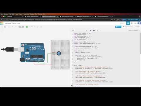 Arduino: Lectura de potenciómetro con promedio móvil y calibración | explicado paso a paso