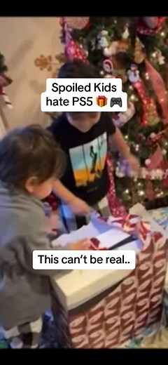 Spoiled Kids Ungrateful for PS5 | Funny Christmas Haul Video