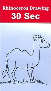Cute Camel Drawing | Easy Step by Step #shorts #art #drawing #ytshorts