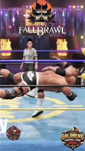 WWE2K25: GOLDBERG FAREWELL TOUR: (WCW FALL BRAWL 2000) GOLDBERG VS SCOTT STEINER #fallbrawl #shorts