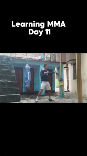 Learning MMA from scratch Day 11#reach #mma #shorts #viralreeĺs #boxing