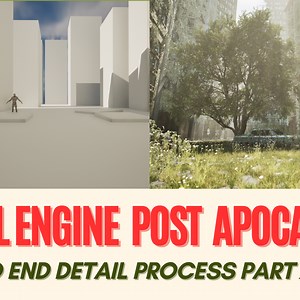 Unreal Engine Level Design Post Apocalyptic Part 2 | Community tutorial