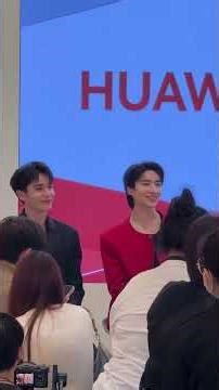 250326 | Jimmy Jitaraphol & PERSES Jung Wikorn At HUAWEI Flagship Store Grand Opening Siam Paragon