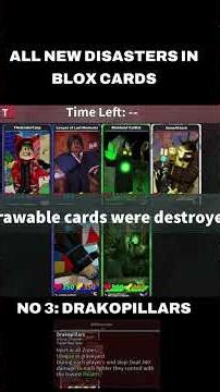 ALL SOMETHING EVIL WILL HAPPEN X BLOX CARDS DISASTERS #roblox #bloxcards #somethingevilwillhappen