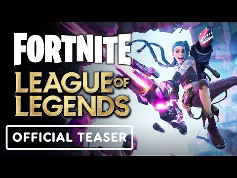 Fortnite x League of Legends - Official Arcane Jinx Teaser Trailer