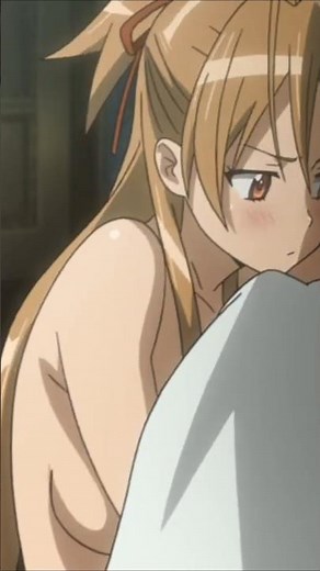 【学園黙示録】※紳士向け。マッサージの後は…!? 裸に毛布一枚の姿で孝と語り合うヒロイン。ほぼ全裸でベッドでの密談。隠しきれないプロポーションと、生殺し状態の孝が可哀想すぎるw【HOTD】