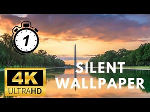 Washington, D.C 4K Wallpaper For PC (No Sound), perfect for studying, meditation, working, 1 hour
