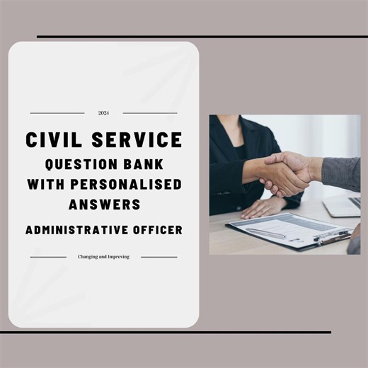 Civil Service AO Interview Question Bank | Personalized Answers (digital Download) - Etsy UK