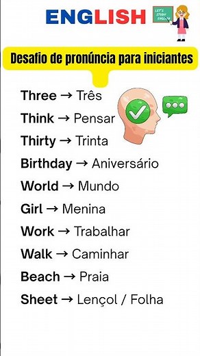 Consegue pronunciar todas essas palavras corretamente? #shorts #challenge