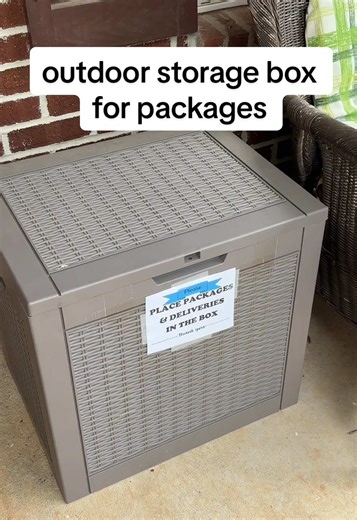 Secure Your Packages: The Ultimate Outdoor Storage Box