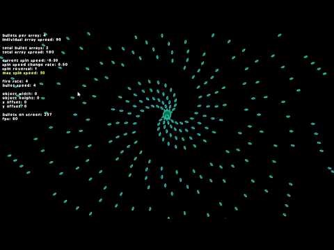 Bullet Hell Pattern Generator Script Demo