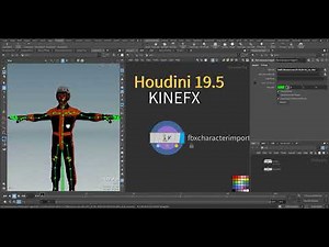 Houdini 19.5: KineFx Tutorial Motion Clip sequence and New State View