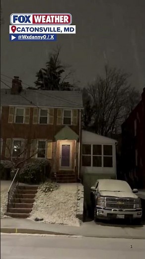 Thundersnow Caught On Camera Amid Northeast Snowstorm