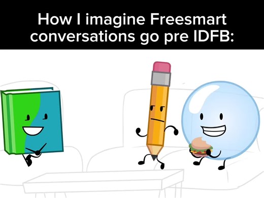 Pencil at the end got hit with budget cuts #bfdi #bfdia #animation #viral #fyp