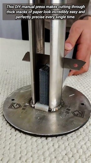 How To Build A Precision Manual Paper Cutting Machine