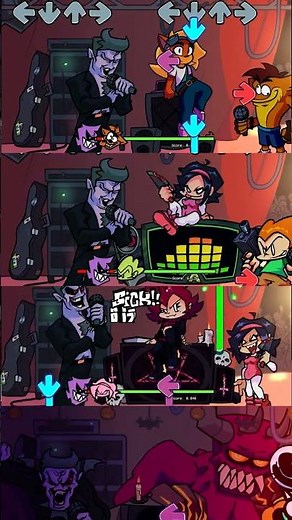 Playable Crash - Bopeebo All Characters Version [FNF]