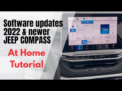 2022 and newer Jeep Compass software updates at home how to ￼