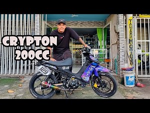 Modified Yamaha Crypton 2. Would you do it? 200cc