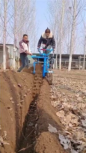 #Special Grooving Machine for Burying Cables#Farmland Drainage Ditching Machine#orchard ditching