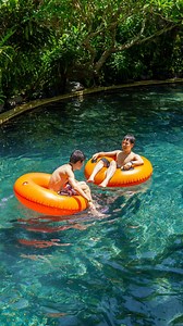 Who’s up for a floating session ? 😌 Grab your tubes and drift away in the peaceful waters of our Lazy River... #LazyRiver #waterbom #waterbombali #relax #feelingatease #relaxation #holidayescape #vacation | Waterbom Bali