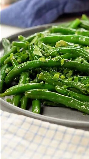 Garlic Butter Green Beans Recipe!