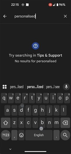 block temu on Google Android phone and notepad app settings personalized ads option deactivate.