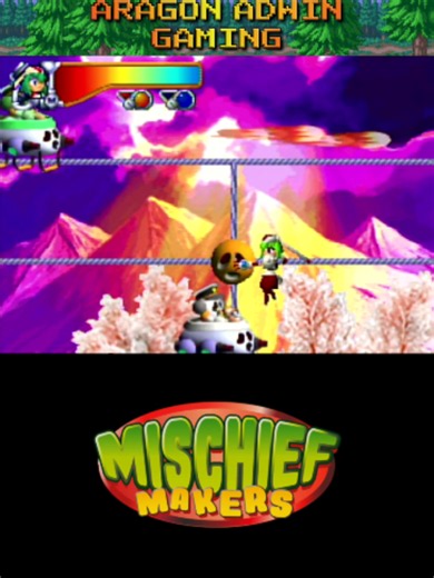 Mischief Makers (3-4 Clanball Lift!) #mischiefmakers #gameplay #gaming #nintendo64 #n64
