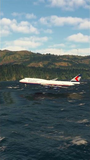 Impossible Landing!!! Amazing View before the Plane Lands at the Airport eps682