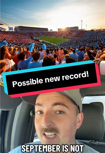 The city of Oxford is going to break a record this weekend and it’s not going to be a fun one. They might break an attendance record but they will most definitely break the temperature record for that day in history. It will be over 100 degrees. LSU and Ole Miss fans should be ready #heat #lsu #olemiss #oxfordms #collegegameday