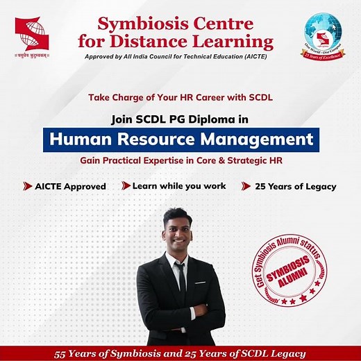 PG Diploma in Human Resource Management with SCDL