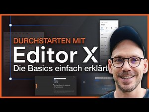 DURCHSTARTEN MIT EDITOR X