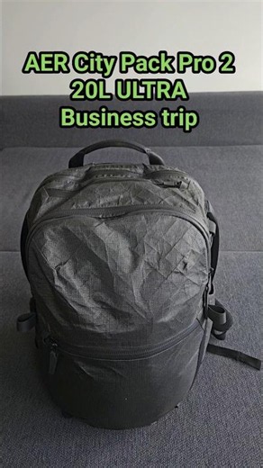 What Fits in AER City Pack Pro 2 20L Ultra 🔥 Business Trip Packout 💼✨