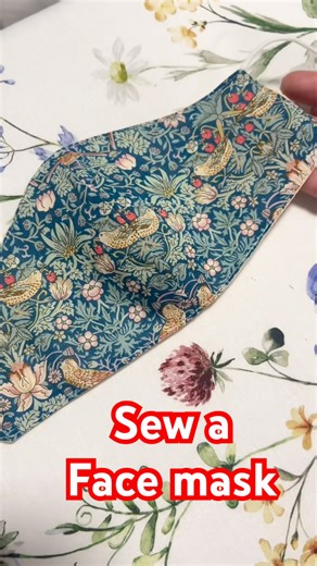 How to sew a face mask- sewing tutorial #sewfacemask #facemask #sewingtutorial #sewingdiy