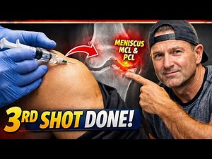 My 3rd & Final Euflexxa Knee Injection | Meniscus, MCL & PCL Tear Recovery Journey #health #train