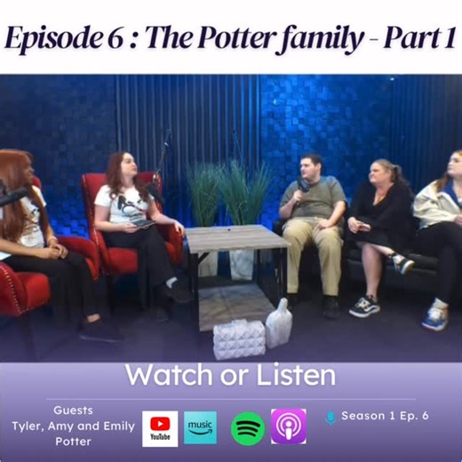Moms Raising The Spectrum Podcast on Instagram: "🆕 New Epsdoe out now ! 🎙️Amy and MJ talk to Tyler and his mom and sister. Amy met Tyler at the Phoenix Children’s autism summit in 2025. 🧩 They talk about the summit and when Tyler was diagnosed with Autism and his childhood with school and services. Unfortunately, due to technical difficulties our second part of the episode we were not able to upload. We will be re-recording soon so stay tuned for more from the Potter family. 📲 you can watch