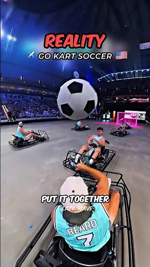 They're Playing Soccer on Go-Karts 😱