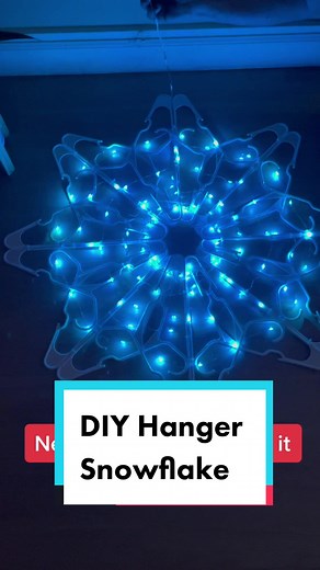 Incredible DIY Hanger Snowflake Tutorial
