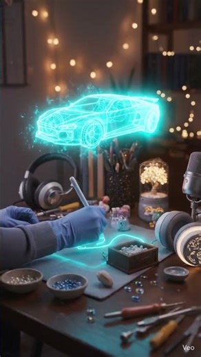 3D Car Drawing Tutorial...#drawingtutorial #artist #cars #howto #3danimation #howtodraw #artandcraft