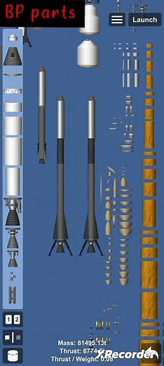 Space Flight Simulator- BP edited parts