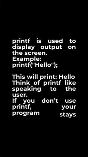 What is Printf in C