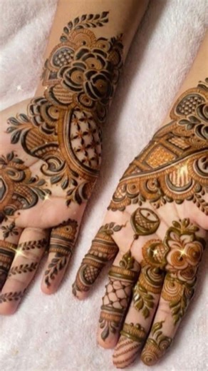 unique mehndi design for front hand#mehndi #ytshorts #shorts