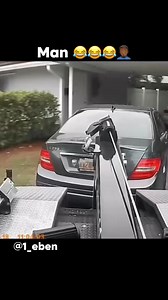 Man he must really need his car 😂😂😂 my guy bounced right back up 😂 #repo #auto #towlife #tow #goat 🐐 | 1_EBEN