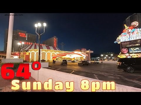 Circus Circus Hotel Las Vegas Casino walk through