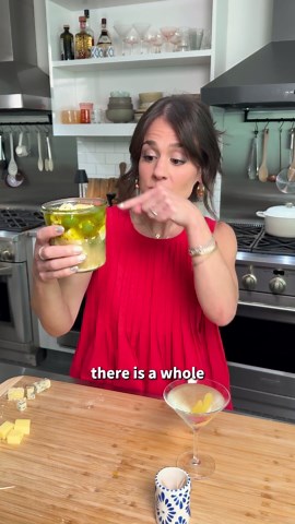 How to Make Dirty Jartini Marinated Cheese